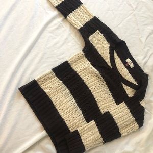 Striped Knit Sweater